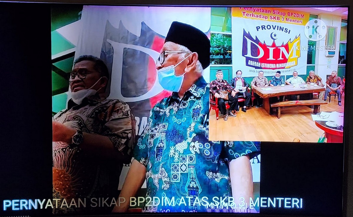 Klarifikasi Badan Persiapan Provinsi Daerah Istimewa Minangkabau